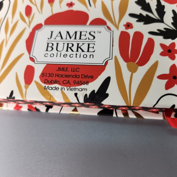 Floral Lined Journal/Notebook with Sprayed Edges - Picture 5 of 6